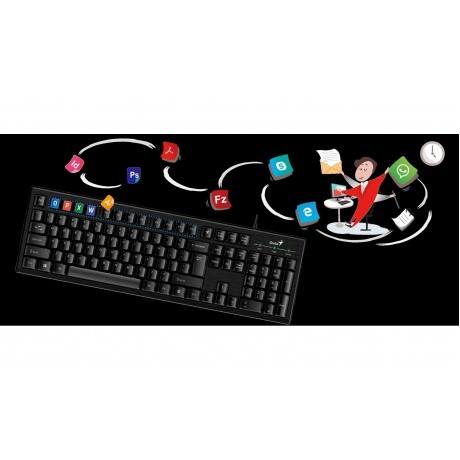 Клавиатура Genius Smart KB-101 (31300006414) - фото 6