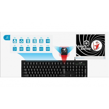 Клавиатура Genius Smart KB-101 (31300006414) - фото 9