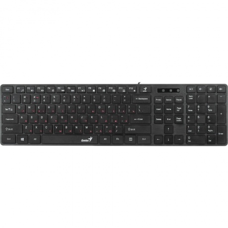 Клавиатура Genius SlimStar 126 (31310017417) Black - фото 2