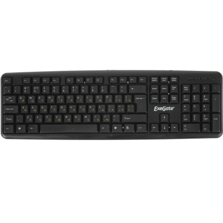 Клавиатура ExeGate Professional Standard LY-405 Black (EX287138RUS) - фото 1