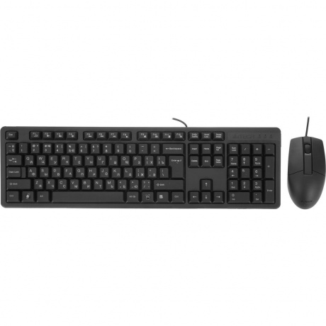 Набор Клавиатура + мышь A4Tech KK-3330 черный - фото 1