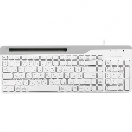 Клавиатура A4Tech Fstyler FK25 белый/серый - фото 1