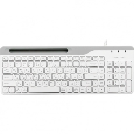 Клавиатура A4Tech Fstyler FK25 белый/серый