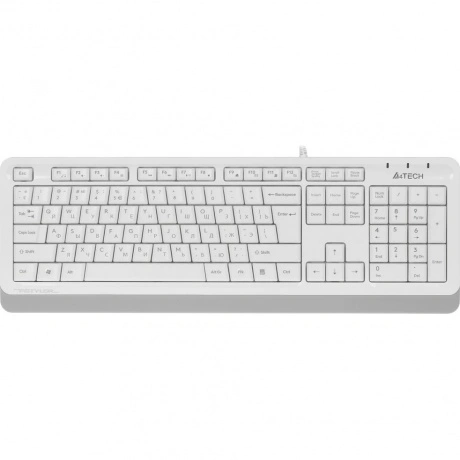 Клавиатура A4Tech Fstyler FKS10 белый/серый