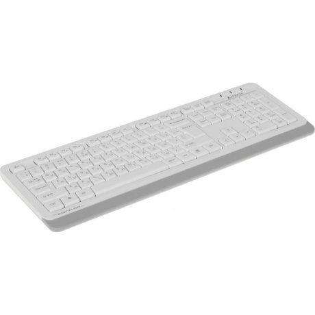 Клавиатура A4Tech Fstyler FKS10 белый/серый - фото 2