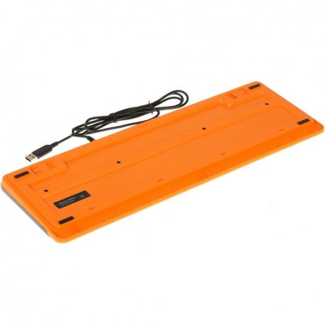 Клавиатура A4Tech Fstyler FKS10 черный/оранжевый - фото 4
