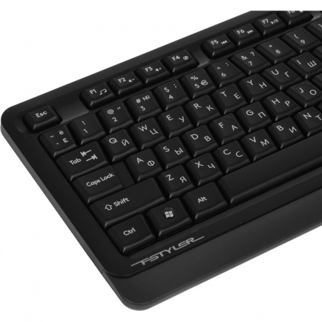 Клавиатура A4Tech Fstyler FKS10 черный/серый - фото 3