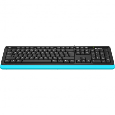 Клавиатура A4Tech Fstyler FKS10 черный/синий - фото 15