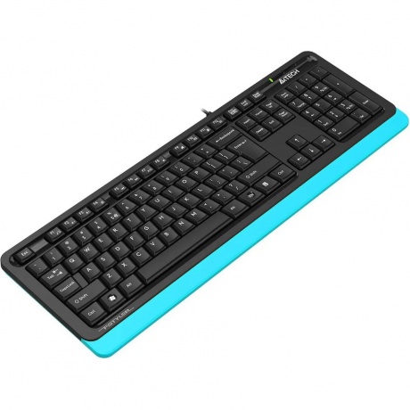 Клавиатура A4Tech Fstyler FKS10 черный/синий - фото 4