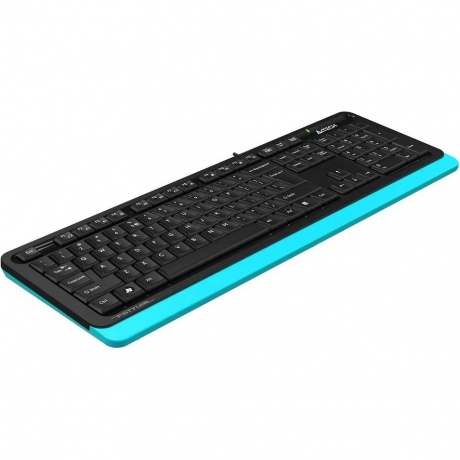 Клавиатура A4Tech Fstyler FKS10 черный/синий - фото 5