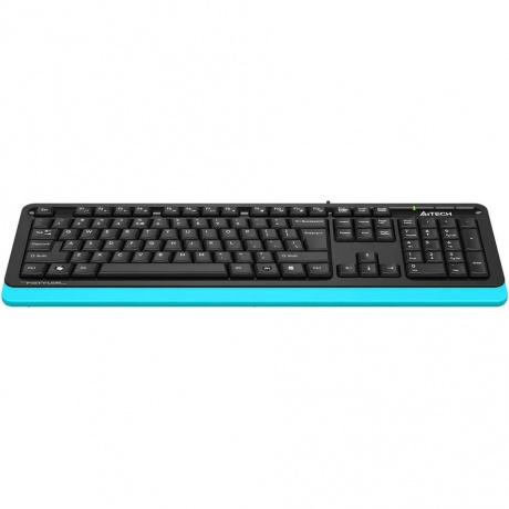 Клавиатура A4Tech Fstyler FKS10 черный/синий - фото 7