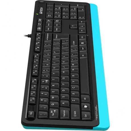 Клавиатура A4Tech Fstyler FKS10 черный/синий - фото 8