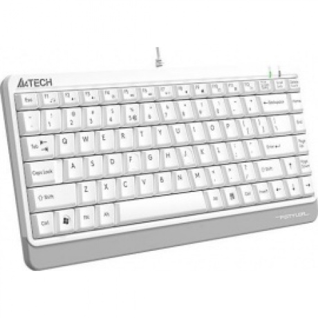 Клавиатура A4Tech Fstyler FKS11 белый/серый - фото 2