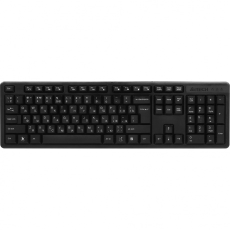 Клавиатура A4Tech KK-3 черный USB - фото 1