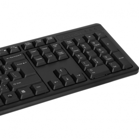 Клавиатура A4Tech KK-3 черный USB - фото 4