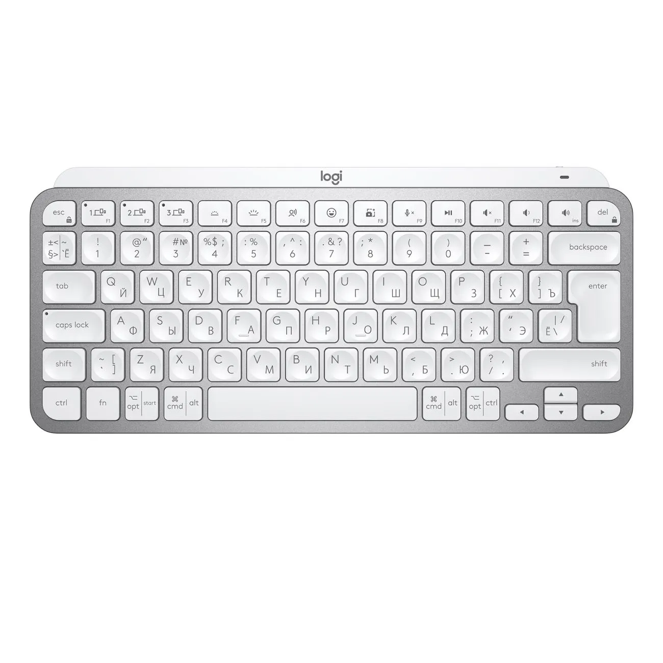 Клавиатура Logitech MX Keys MINI Pale Grey (920-010502) - фото 1