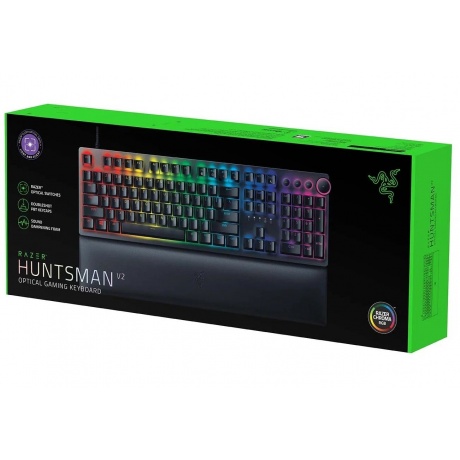 Клавиатура Razer Huntsman V2 Purple Switch (RZ03-03931300-R3R1) - фото 9