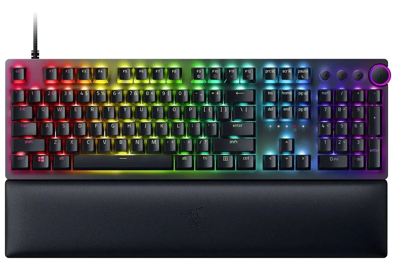 Клавиатура Razer Huntsman V2 Purple Switch (RZ03-03931300-R3R1) - фото 1