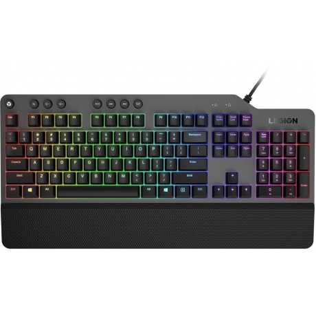Клавиатура Lenovo Legion K500 RGB черный (GY40T26479) - фото 1