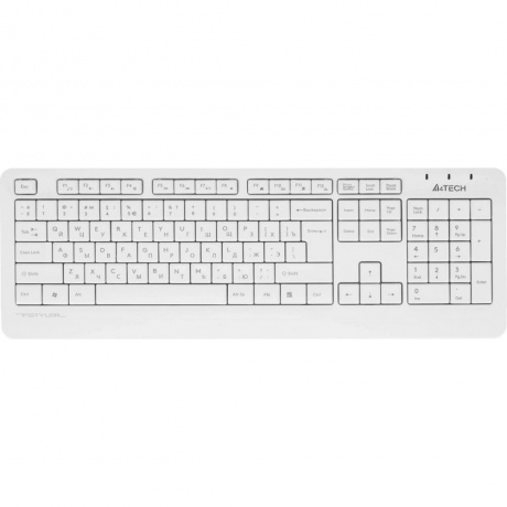 Клавиатура + мышь A4Tech Fstyler FG1012 белый - фото 13