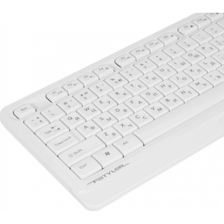 Клавиатура + мышь A4Tech Fstyler FG1012 белый - фото 15
