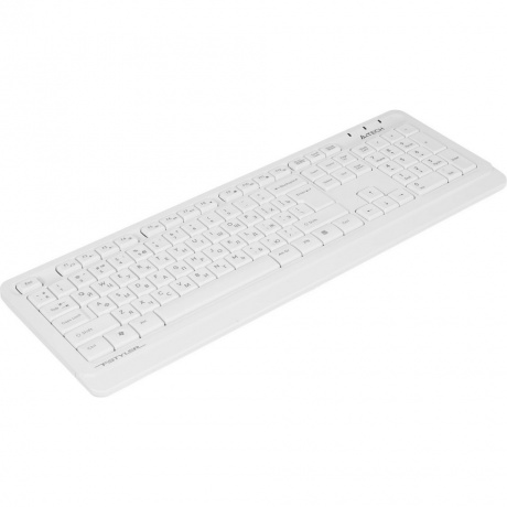 Клавиатура + мышь A4Tech Fstyler FG1012 белый - фото 3