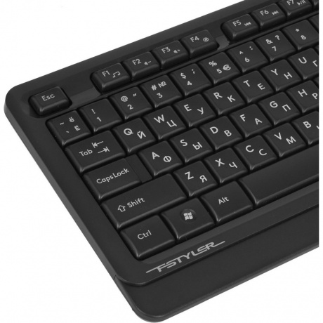 Клавиатура + мышь A4Tech Fstyler FG1012 черный - фото 4