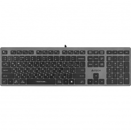 Клавиатура A4Tech Fstyler FX50 серый - фото 1