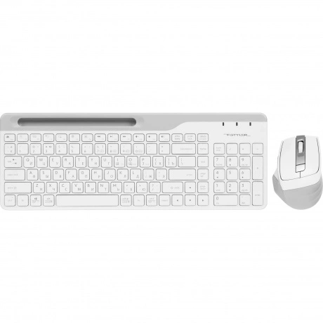 Клавиатура + мышь A4Tech Fstyler FB2535C белый/серый