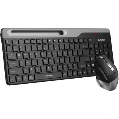 Клавиатура + мышь A4Tech Fstyler FB2535C черный/серый - фото 3