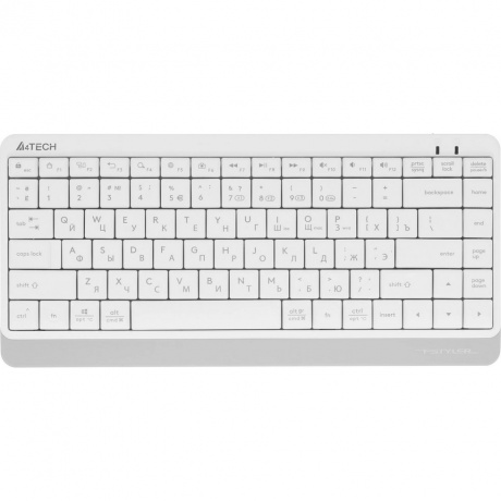 Клавиатура A4Tech Fstyler FBK11 белый/серый - фото 1
