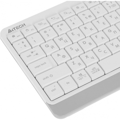 Клавиатура A4Tech Fstyler FBK11 белый/серый - фото 2