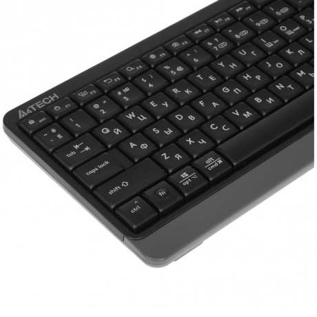 Клавиатура A4Tech Fstyler FBK11 черный/серый - фото 2