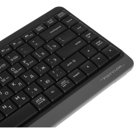 Клавиатура A4Tech Fstyler FBK11 черный/серый - фото 3