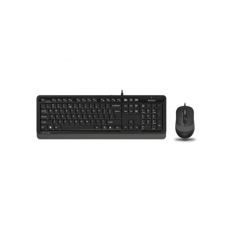 Клавиатура+мышь A4Tech Fstyler F1010 Black/Grey - фото 1