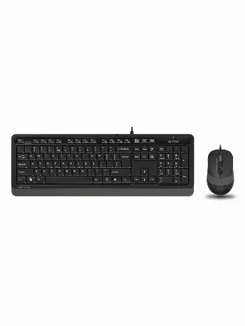 Клавиатура+мышь A4Tech Fstyler F1010 Black/Grey