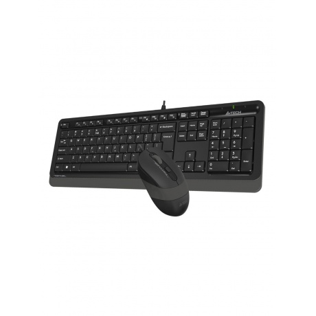 Клавиатура+мышь A4Tech Fstyler F1010 Black/Grey - фото 2