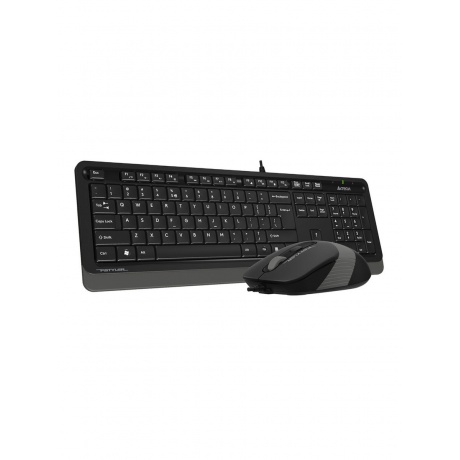 Клавиатура+мышь A4Tech Fstyler F1010 Black/Grey - фото 4