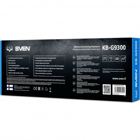 Клавиатура Sven KB-G9300 чёрная - фото 8
