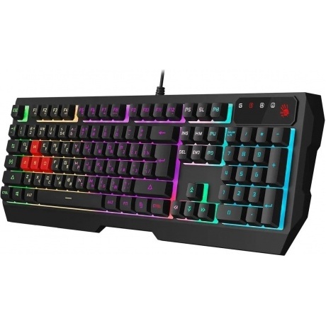 Клавиатура + мышь A4Tech Bloody B1700 черный USB LED - фото 2