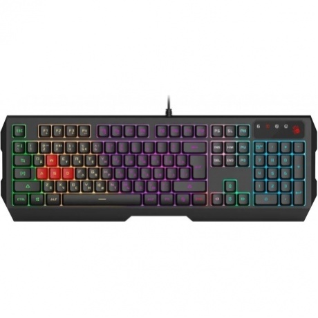 Клавиатура + мышь A4Tech Bloody B1700 черный USB LED - фото 5