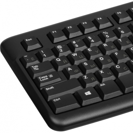 Клавиатура + мышь Logitech MK120 черный/серый USB (920-002562) - фото 3