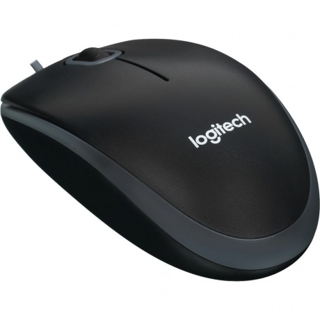 Клавиатура + мышь Logitech MK120 черный/серый USB (920-002562) - фото 6