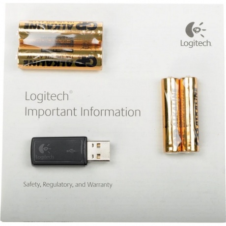 Клавиатура + мышь Logitech MK220 черный (920-003161) - фото 6