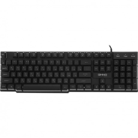 Клавиатура + мышь Oklick 400GMK черный USB LED (1546779)