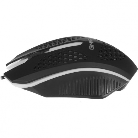 Клавиатура + мышь Oklick 400GMK черный USB LED (1546779) - фото 13