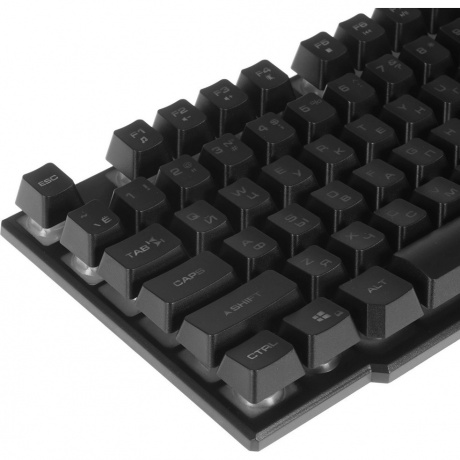 Клавиатура + мышь Oklick 400GMK черный USB LED (1546779) - фото 3