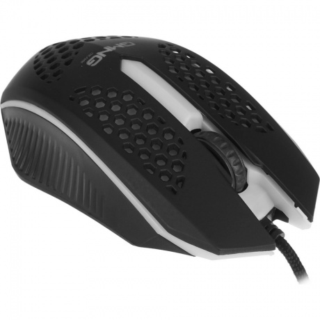 Клавиатура + мышь Oklick 400GMK черный USB LED (1546779) - фото 7