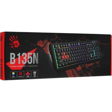 Клавиатура A4Tech Bloody B135N черный - фото 16