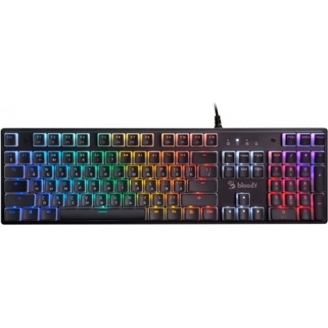 Клавиатура A4Tech Bloody S510RP механическая черный - фото 1